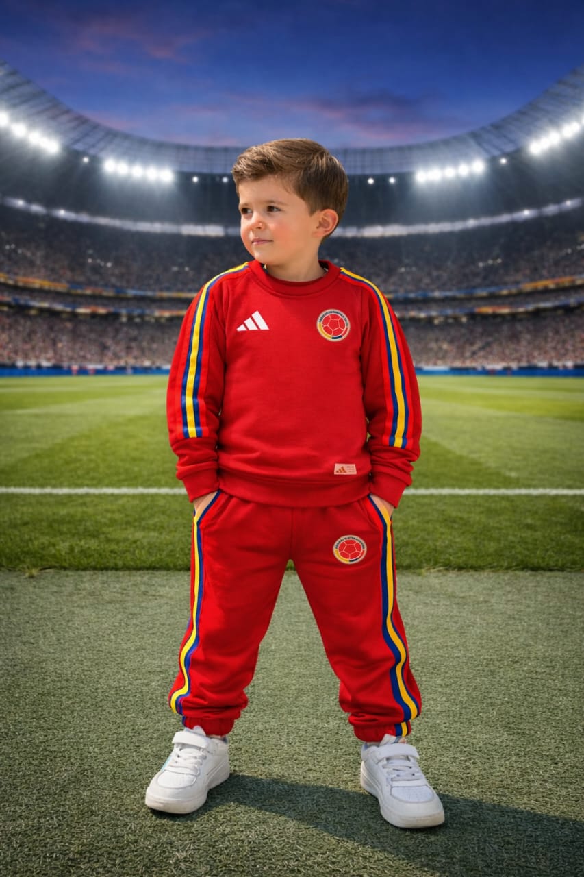Conjunto seleccion Colombia niños