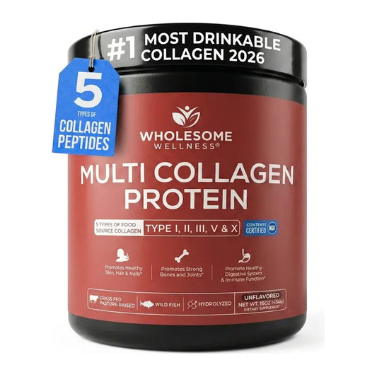 Polvo de Proteína Multi Colágeno Hidrolizado (Tipo I II III V X) Alime