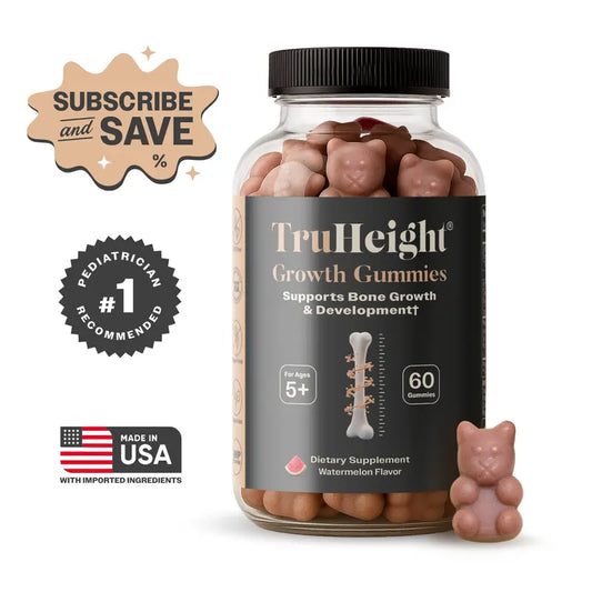 Gomitas de Crecimiento TruHeight - Suplemento Natural de Crecimiento y