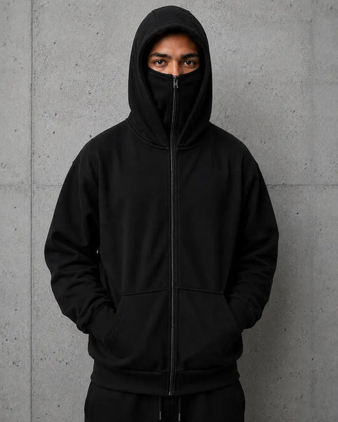 HOODIE CON BALACLAVA PREMIUM